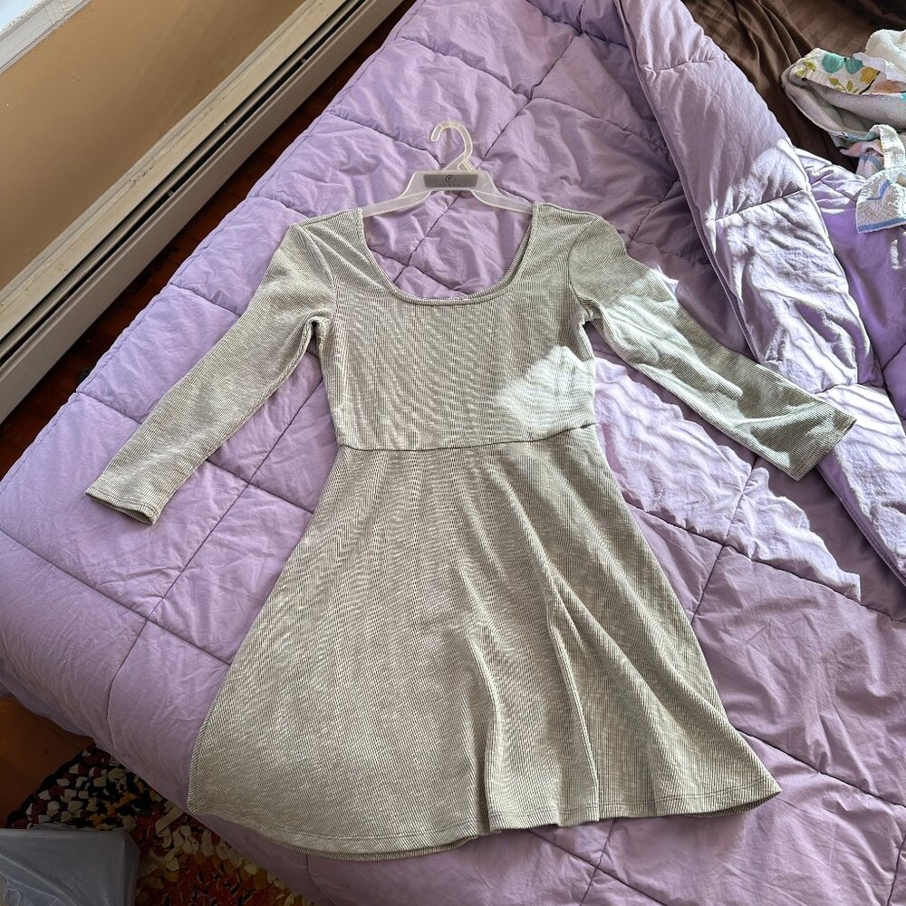 Long Sleeved Sweater Dress